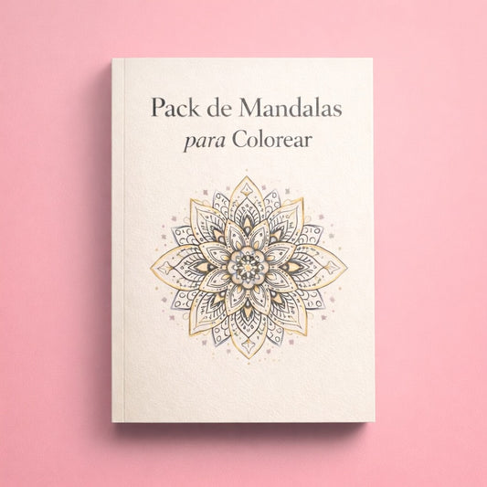 Pack de Mandalas Coloreables